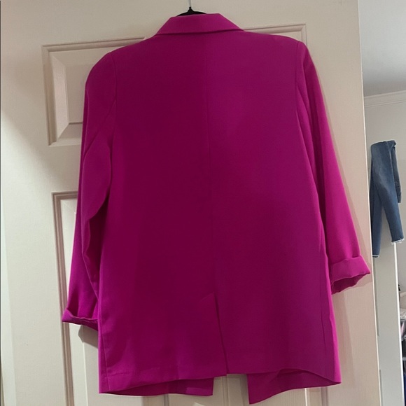 TCEC Fuchsia Blazer Jacket - Picture 6 of 8